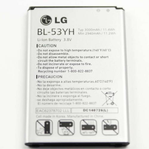 Image of LG EAC62378702 Rechargeable Battery (Lithium Ion)