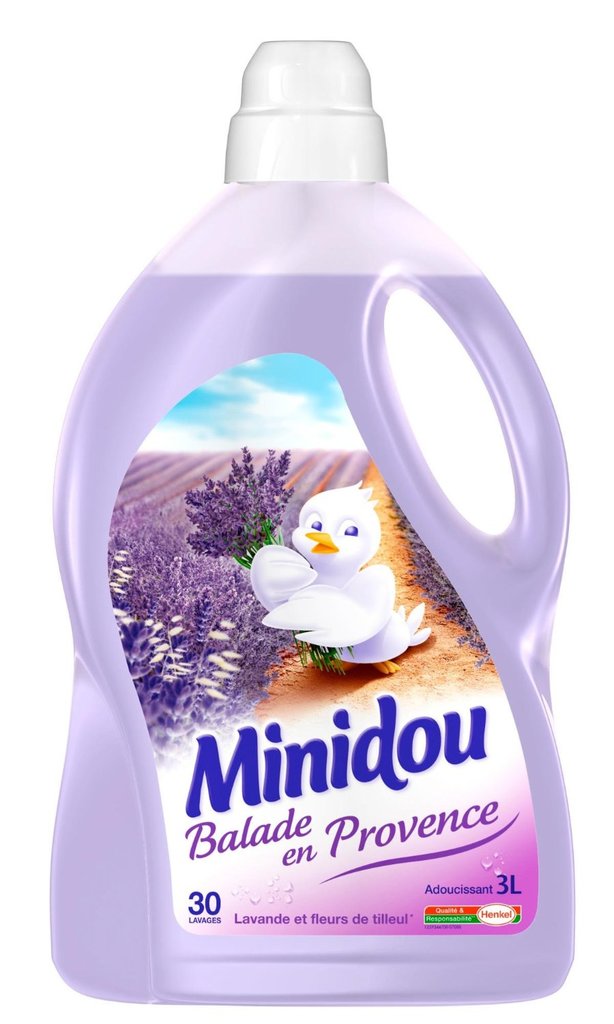MINIDOU-L, Minidou Lavender Fabric Softener 3L